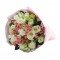 White and Pink Rose Bouquet