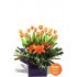 Tulips and Asiatic Lily Arrangement 