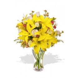 Assorted Bouquet , rose and lily