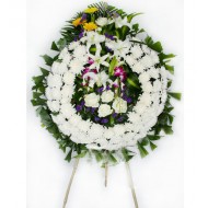 Serenity Bloom Sympathy Flower Arrangement